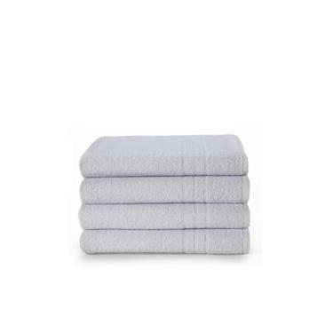 Imagem de Toalha Avulsa De Banho Resistente 1 Peça Soft 350g/m Algodão Cor Branco