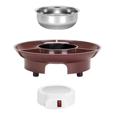 Imagem de Caneca De Fondue De Chocolate | Copo Térmico Seguro para Chocolate e Manteiga - Recipiente para Derreter Doces - para Cremes Leite Café Sobremesas Cozinha Festa Acampamento Piquenique Noite Romântica