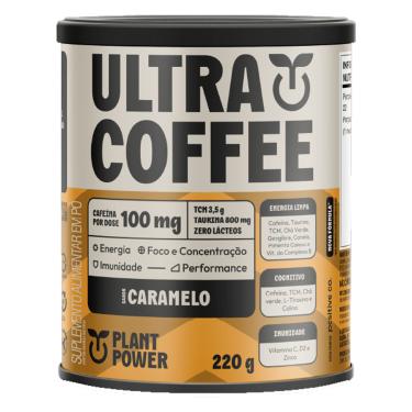Imagem de SUPLEMENTO PLANT POWER ULTRACOFFEE CARAMELO 220G