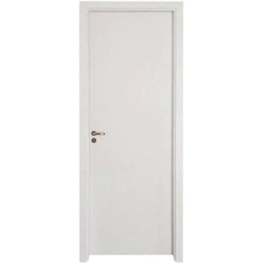 Imagem de Kit Porta de MDF Pinhal M15/20 Interna, Abertura à Direita 213x85 cm, Branco