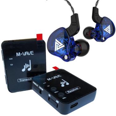 Imagem de Monitor Retorno De Palco M-Vave S/ Fio Fone Profissional