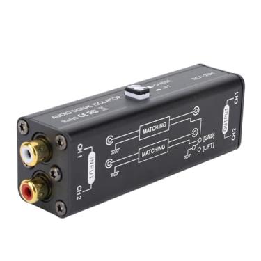 Imagem de Zopsc Isolador de Ruído Estéreo HiFi, Eliminador de Filtro de Ruído do Isolador de Loop de Terra, Redutor de Interferência Musical para Reprodutor de Som de Carro de Home Theater,