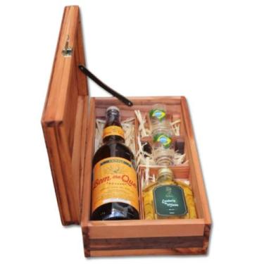Imagem de Kit Para Presente Cachaça Bem Me Quer + Essência De Minas