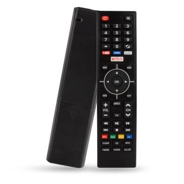 Imagem de Controle remoto para substituição do controle remoto de TV Westinghouse e para controle remoto Element TV com Netflix/YouTube/VUDU/Pandora Key para WE55UB4417 WE50UB4417 WD40FB2530 WD32HBB101