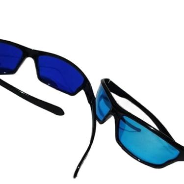 Imagem de óculos de Sol Masculino Sportivo (Azul,Sem estojo)