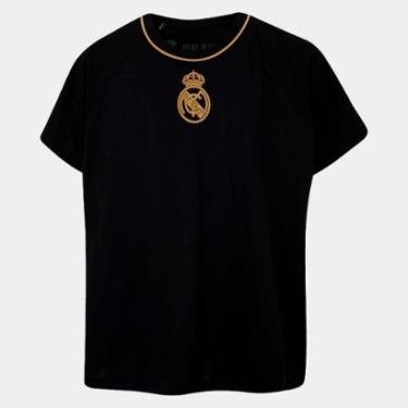 Imagem de Camisa Braziline Real Madrid Lenda Infantil-Unissex