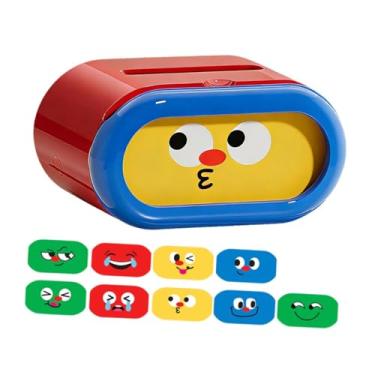 Imagem de Generic Caixa Organizadora de Guardanapos com Capa, Porta-Lenços Fofo para Mesa de Cabeceira, Quarto e Viagens no Escritório, Vermelho