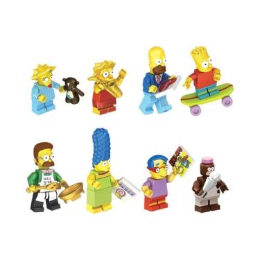 Imagem de Brinquedo De Vilão De Blocos De Montar Floresta Para Meninos E Meninas