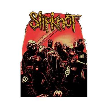 Imagem de Pôster De Capa De Álbum Slipknot Heavy Metal Rap-Metal Em Tela Para Fã