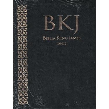 Imagem de Livro - Biblia King James 1611 Ultrafina Slim - Preta, 1, 14 x 21.5