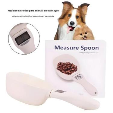 Imagem de Colher Medidora Digital Para Ração De Animais De Estimação Com Display