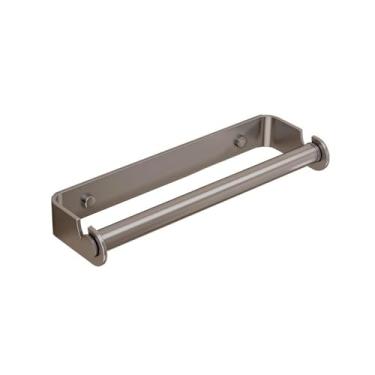 Imagem de Suporte de rolo de papel de cozinha Suporte de rolo de papel de cozinha Suporte de toalha de papel montado na parede sob o armário para organização e armazenamento de cozinha Suporte de rolo de