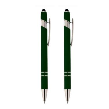 Imagem de Kit Com 2 Unidades Canetas Touch Esferográfica Escrita Azul