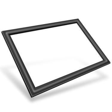 Imagem de Junta de porta de alimentos frescos para geladeira WR24X20456 atualizada compatível com GE Frigorífico Junta de porta de alimentos frescos preta