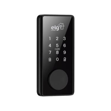 Imagem de Fechadura Digital ELG SHFD701 com Senha e Cartão de Embutir Wi-Fi, Pre