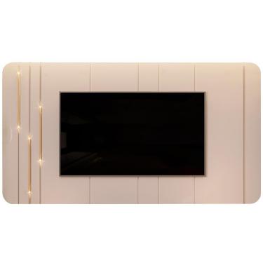 Imagem de Painel Para Tv 75 Pol Com Led Orgânico Dion D05 Off White