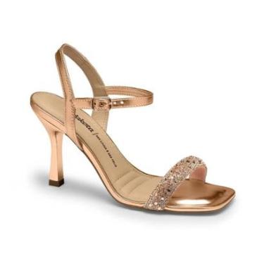 Imagem de SANDALIA SALTO FINO DAKOTA ROSE Y8251-Feminino