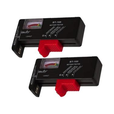 Imagem de Testador De Baterias Universal Para Baterias Domésticas AAA AA C D 9V 