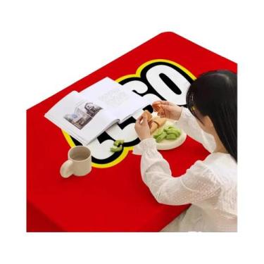 Imagem de Toalha De Mesa De Poliéster À Prova D'água E À Prova De Óleo, Estampa 