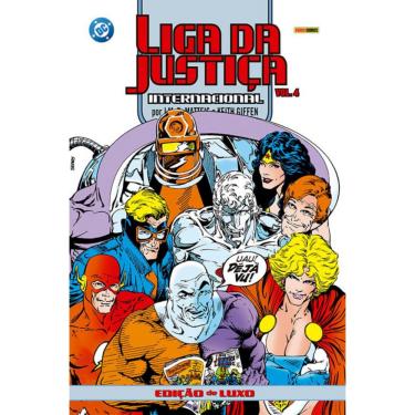 Imagem de Liga Da Justiça Internacional Por J.M. Dematteis E Keith Giffen – Edição De Luxo Vol. 4
