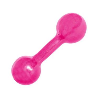 Imagem de Halter de 2 Kg Emborrachado - Acte - Acte Sports, Rosa, 2kg