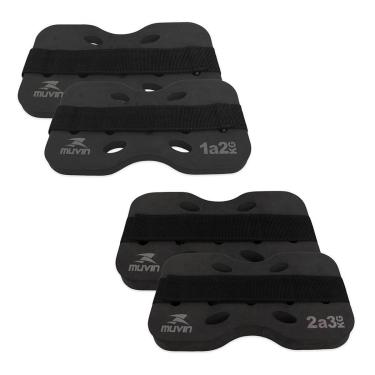 Imagem de Kit Caneleira Hidroginástica - 1kg à 2kg + 2kg à 3kg-Unissex