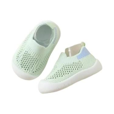 Imagem de Tênis Casuais Infantis De Malha Respirável Para Bebês (0-3T) - Antider