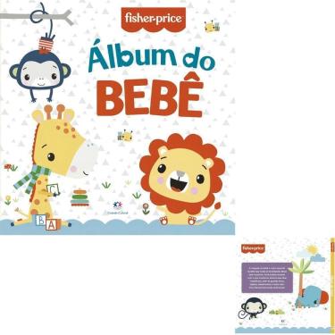 Imagem de Álbum do Bebê Fisher Price de Lígia Evangelista Capa Dura 1ª Edição 2021 Ciranda Cultural