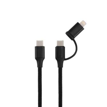 Imagem de Cabo Usb 2 Em 1 Oex Enjoy Ce302
