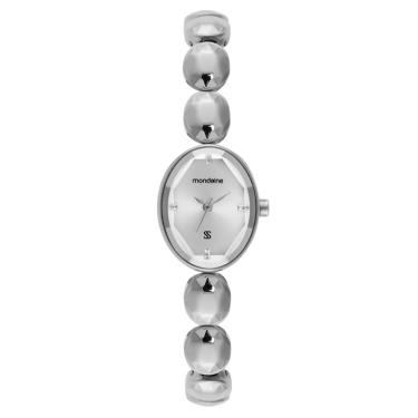 Imagem de Relógio MONDAINE sabrina sato oval prateado 33047L0MVNM2