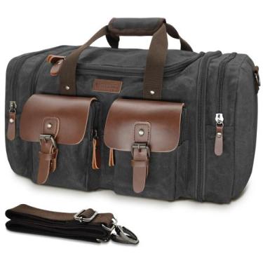 Imagem de Mochila de Viagem Wildroad 60L Expansiva em Lona Encerada