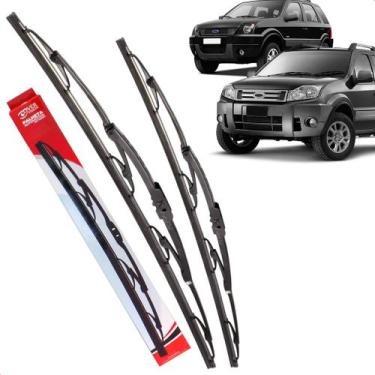 Imagem de Par Palheta Dianteira Limpadora de Para-brisa Ecosport 2005 a 2012 de 