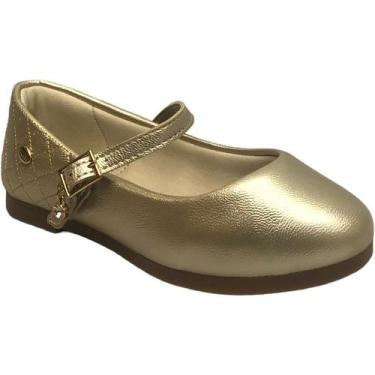 Imagem de Sapato Klin Princesa Baby Com Pigente Baby Menina, Dourado, 25