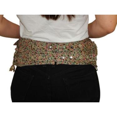 Imagem de Pochete de Tecido waist wallet - Zup Bags, Floral abstrato