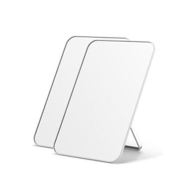 Imagem de Espelho de maquiagem de mesa OMIRO, suporte dobrável de 20 x 13 cm, 2 