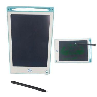 Imagem de Lousa Magica LCD 8.5 bloco de Desenho Eletrônico Infantil Branca - JC