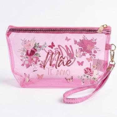 Imagem de Necessaire Feminina Mãe Com Alça E Zíper Impermeável Viagem cor:modelo