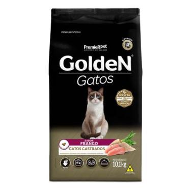 Imagem de Ração Golden Seleção Natural Gatos Adultos Castrados Abóbora 10,1 kg