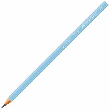 Imagem de EcoLápis Grafite Triangular Pastel - - Faber Castell, Azul
