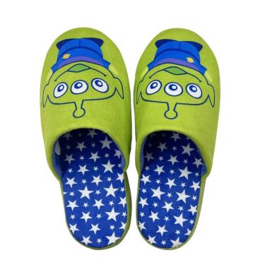 Imagem de Pantufa Fechada Disney Verde Zona Criativa Nº 36/37