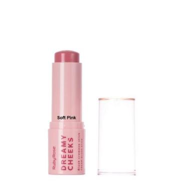 Imagem de Blush Cremoso Stick Bastão Dreamy Cheeks Ruby Rose, 2 - Soft Pink