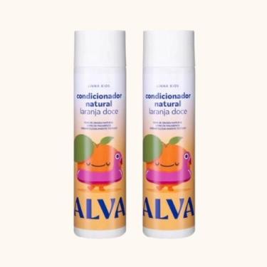 Imagem de Kit 2X: Condicionador Vegano Infantil Laranja Doce e Baunilha Alva 250