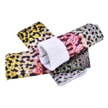 Imagem de Protetor de dedo para pesca de mosca, 3 peças de capa protetora de pele de dedo, linha de pesca, protetor de baralho protetor de mão ferramenta de engrenagem