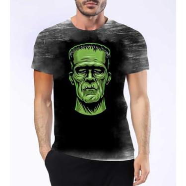 Imagem de Camiseta Camisa Frankenstein Monstro Morto Vivo Henry Hd 4 - Estilo Kr