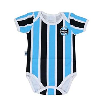 Imagem de Body Bebê Grêmio Jogo Listrado Oficial