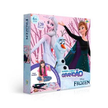 Imagem de Quebra Cabeça Disney Frozen Grandão 120 Peças - Toyster