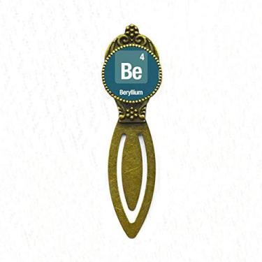 Imagem de Marcador de página Be Beryllium com elemento químico