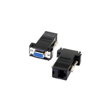 Imagem de Extensor VGA via Cabo de Rede - VGA para RJ45 - (DB15 F x RJ45 F) - Alcance de até 20 metros