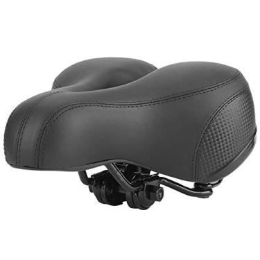 Imagem de QANYEGN Assento De Bicicleta, Assento De Almofada Ergonômico Para Mountain Bike, Acessórios De Bicicleta Com Faixa Reflexiva Para Exercícios E Bicicleta De Estrada