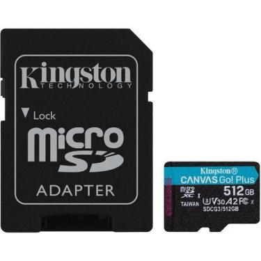 Imagem de Cartão De Memória Kingston Micro Sd Xc 512Gb (170Mb/S)